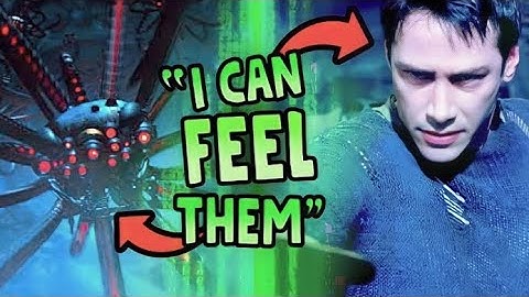 Neo Stops The Sentinels With His Bare Hands