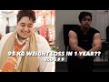 How i lost 95 kg in 1 year  vlog 9