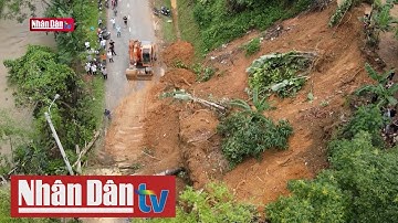 Mưa lũ khiến nhiều tuyến giao thông tại Bắc Kạn bị chia cắt