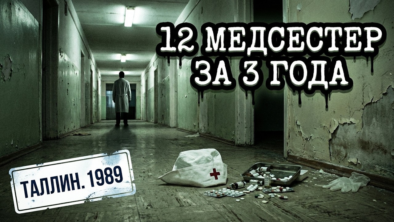 ТАЛЛИН, 1989. Исчезали медсестры из ночных смен. 12 пропавших за 3 года. Тела нашли в одном месте