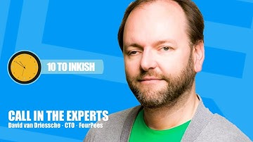 Call in the experts · David van Driessche · CTO · FourPees