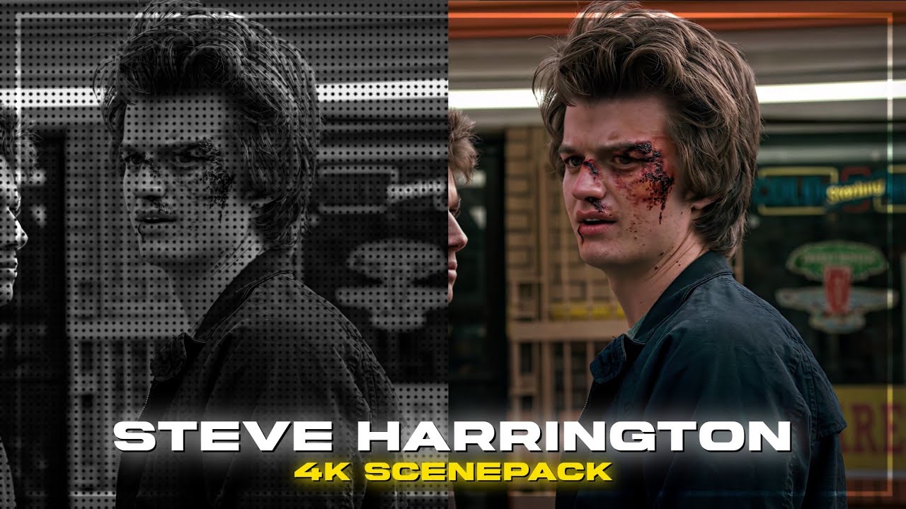 Steve Harrington Scene Pack S1 || Stranger Things S1 || 4K Upscaled NO CC || Steve S1 Scenepack 