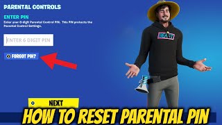 How To Reset Parental Pin Fortnite (Forgot PIN Cabined Account)