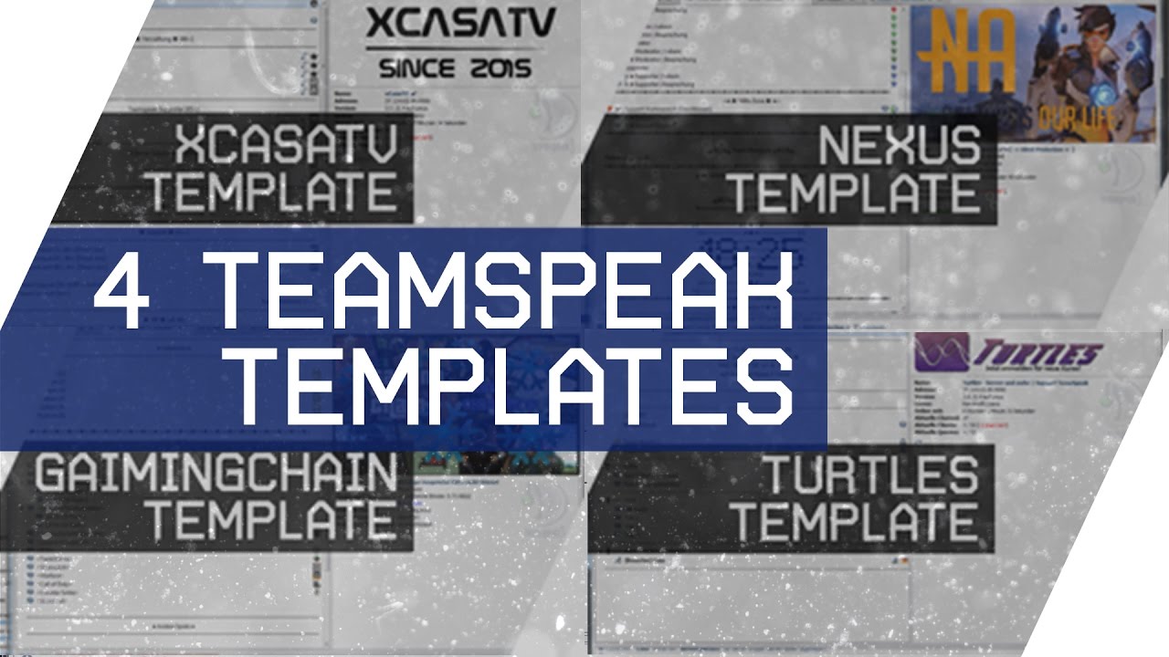 4 Teamspeak Ts3 Templates Free Download Youtube