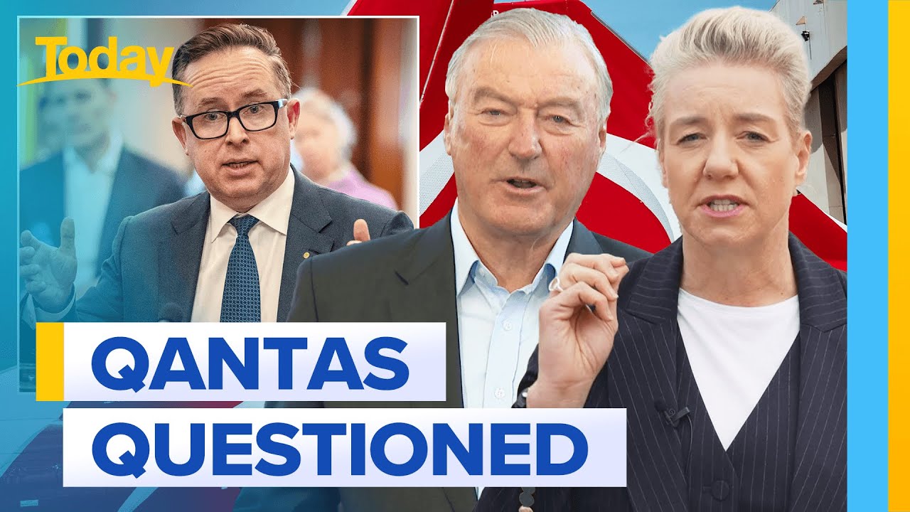 Qantas CEO grilled for refusing to answer questions at Senate inquiry | Today Show Australia