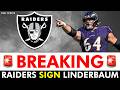 🚨THERE IT IS! Tyler Linderbaum SIGNING With The Las Vegas Raiders | 2026 NFL Free Agency