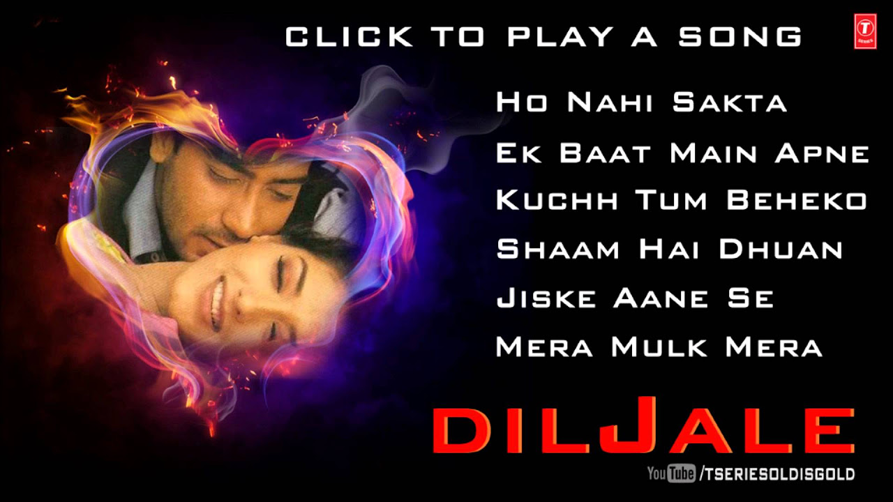 Diljale Movie Full Songs  Ajay Devgn Sonali Bendre  Jukebox