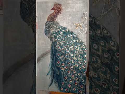 Жар-птица, выполнено на