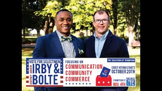 Andrew Irby Winy Radio Debate 2025 - Thompson CT Democratic endorsed candidate Andrew Irby