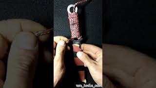 Método fácil e rápido se fazer um cabo para sua faca, facão, machadinho, com corda ou paracord.