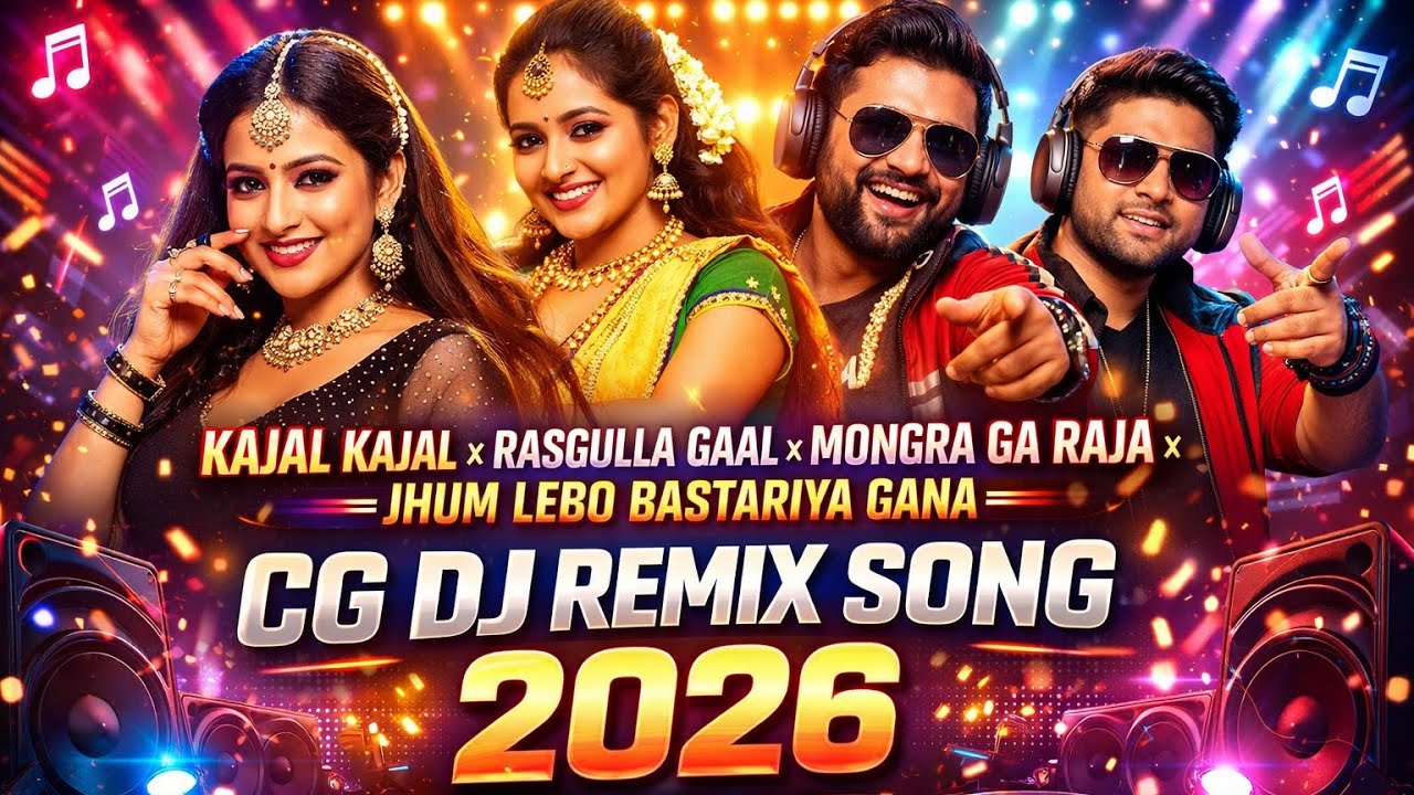 Kajal Kajal x Rasgulla Gaal x Mongra Mongra Ga Raja x Bastariya Gana | Remix | Cg Dj Song 2026