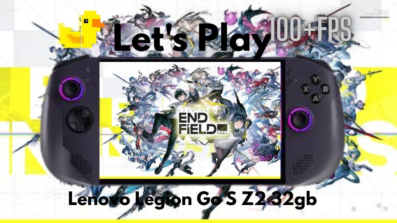 Arknights: Endfield | Next-Gen Sci-Fi Action RPG on Lenovo Legion Go S Z2 (32GB) +  Lossless Scaling