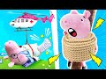 Les aventures de peppa pig jeux pour enfants papa pig sest cass la jambe