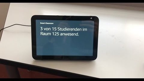 Smart Classroom - IoT Hackathon