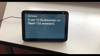 Smart Classroom - IoT Hackathon