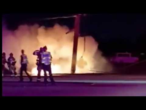 2 killed in fiery Corvette crash in Davie