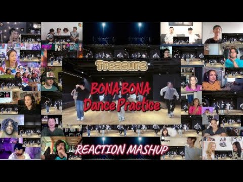TREASURE - ‘BONA BONA’ DANCE PRACTICE VIDEO | Reaction Mashup