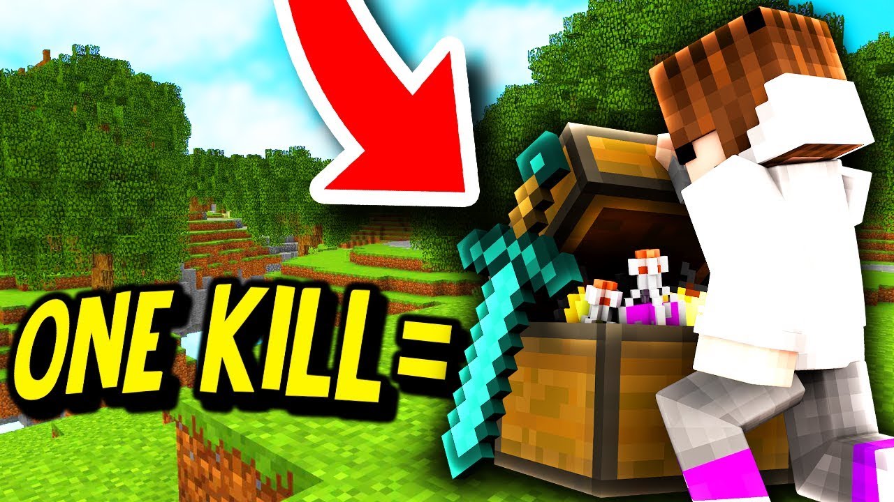 ONE KILL = ONE CHEST CHALLENGE! (Minecraft Battle Royale)