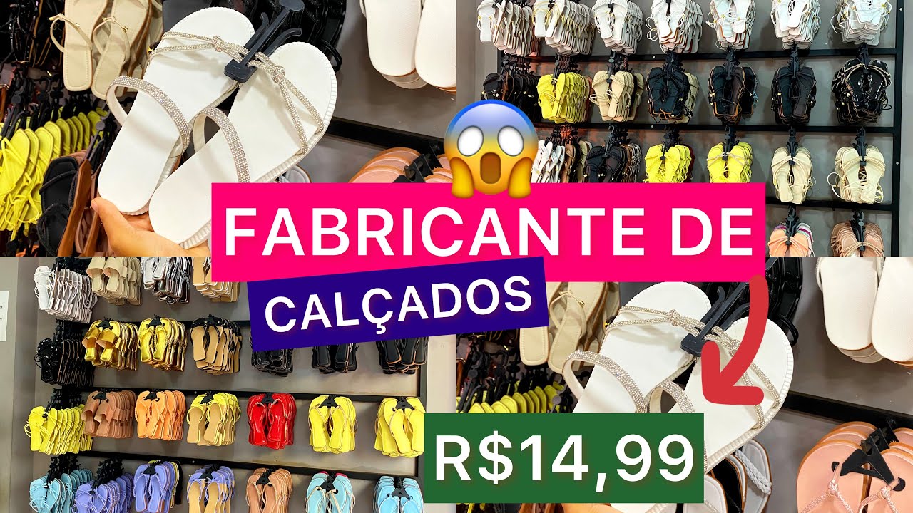 RASTEIRINHAS POR R$14,99 NO ATACADO, DIRETO DA FÁBRICA - CALÇADOS FEMININOS BARATOS