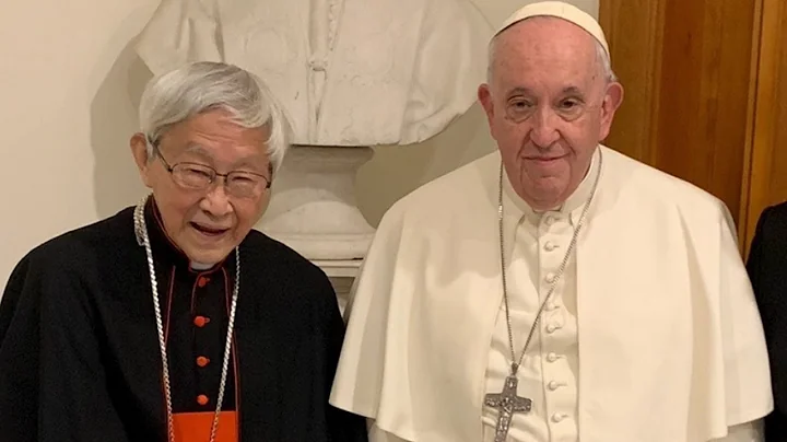 Pope Francis meets with Cardinal Zen after Pope Be...