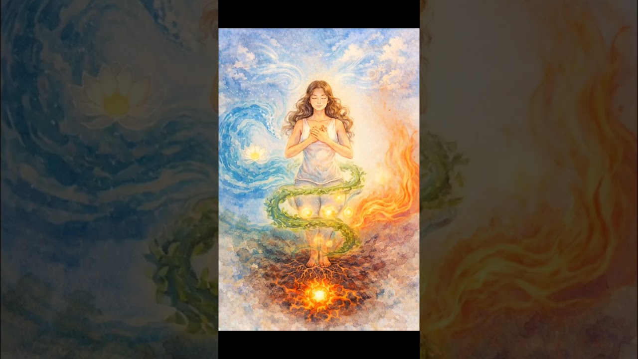 連結地水火風能量