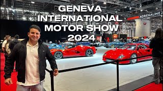 Genève International Motor Show 2024 ( F40,LaFerrari,Veyron Super Sport,Speedtail,Senna gtr, P1 ect