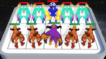 +999⭐  Merge Fusion: Rainbow Friends - All Levels Gameplay Mobile Walkthrough Game Android