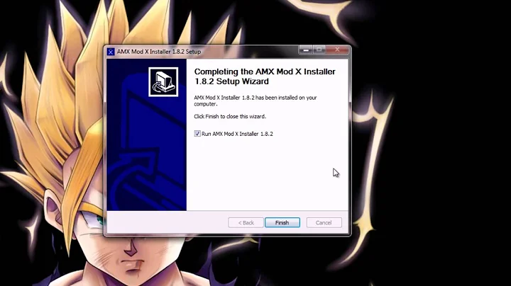How to install AMX mod X 1.8.2  in Counter Strike 1.6