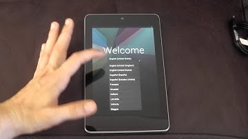 Nexus 7 Unboxing and First Boot