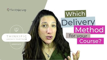 What delivery method should you choose for your online course