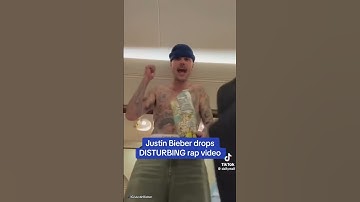 Justin Bieber drops disturbing rap video #Shorts #Viral #Trending