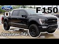 2021 ford f150 platinum midnight covert edition leveled on 34s custom truck review