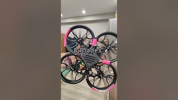 3 Blade vs 5 Blade vs 8 Blade Props, Quick How loud sound comparison. FPV Quadcopter Drone