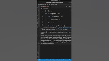 Program To Play With Pattern In For Loop | How to draw a pattern #pattern #function