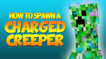 How to spawn a Charged creeper!!!!