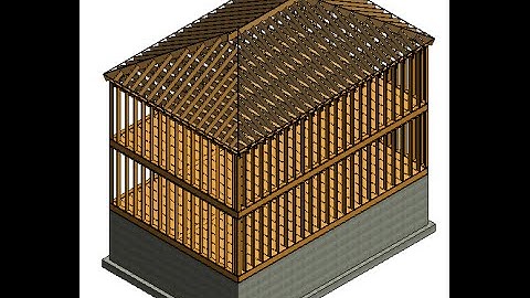 Autodesk - Revit (Modeling a hip roof)