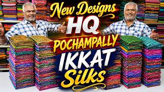 🌸 New Designs Arrival HQ Pochampally Ikkat Silk Sarees Collection | Premium Latest Designs 2026 💖 screenshot 5