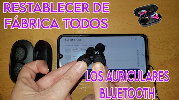 ¿Cómo hacer hard reset auriculares Bluetooth?