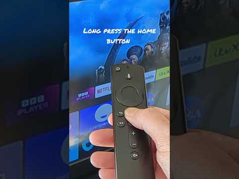 Amazon Firestick remote control shortcut for quick settings menu. #shorts #firestick #remote #howto