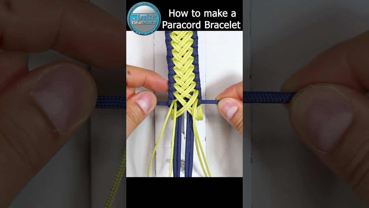 How to Make a Paracord Bracelet Elegant, Beautiful, Fast and Easy