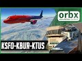 Microsoft Flight Simulator LIVE | *NEW* OrbX Burbank (KBUR) | A32NX | Thrustmaster TCA Sidestick