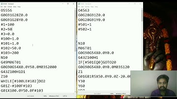 Macro programming cnc Milling, Macro programming vmc, Macro side Milling programing , CTS ,cnc macro