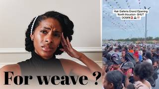 Shocking News at a Beauty Supply Store Grand Opening - All of This for Weave ?