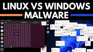 linux vs windows: malware