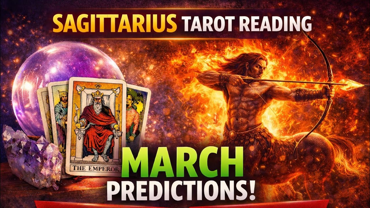 Sagittarius March 2026 Tarot Reading 🌟  An UNEXPECTED GAIN!