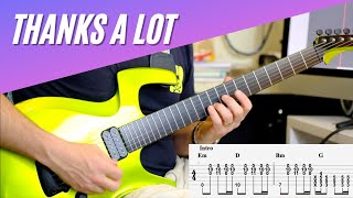 &quot;Thanks A Lot&quot; Third Eye Blind Guitar Lesson (w/TAB!)