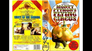 Original VHS Opening and Closing to Monty Python's Flying Circus Scott of the Sahara UK VHS Tape