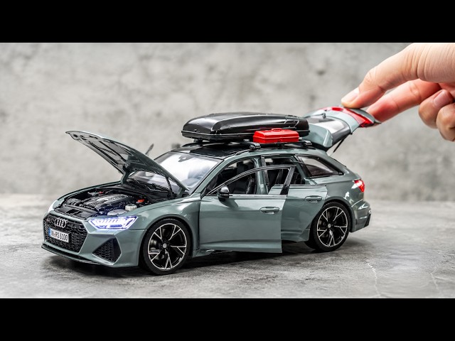 Unboxing of Audi RS6 1:32 Scale Diecast Model Car - YouTube