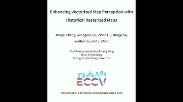 [ECCV 2024] Enhancing Vectorized Map Perception with Historical Rasterized Maps