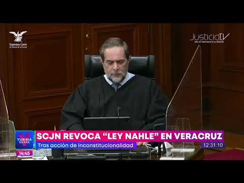 SCJN revoca la "Ley Nahle" en Veracruz | Noticias con Yuriria Sierra